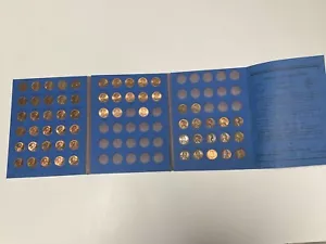 Lincoln 60 Coin Lot One Cent Circulated Penny Date/Mint Assortment in Folder - Picture 1 of 16