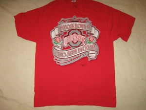 Camisa Ohio State Buckeyes Rose Bowl 1997 para hombre grande (delgada) logotipo 7 dólares OSU - Imagen 1 de 3