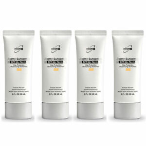 4 ea Atomy Sunscreen SPF 50+ PA+++(Beige)/High protection cream 60ml given TR No
