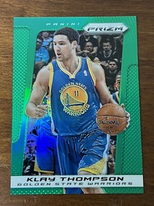 2013-14 Panini Prizm Klay Thompson Retail Green 