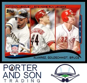 Pedro Alvarez / Paul Goldschmidt / Jay Bruce 2014 Topps Blue #38 - Picture 1 of 2