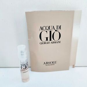 GIORGIO ARMANI Acqua Di Gio Eau de Parfum Absolu mini Spray for men, 1.2ml, NEW!