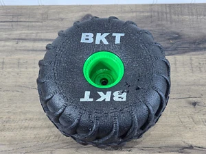 Mega Monster Jam Grave Digger 10” Replacement RC Truck Foam Wheels Tires 1:6 BKT - Picture 1 of 2