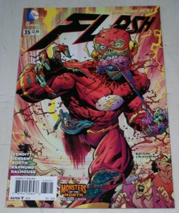 Flash #35 Ryan Ottley Monster variant cover NM/Mint DC 2014 - Picture 1 of 2