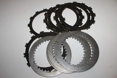 1985 - 2005 Kawasaki KLR 250 KLR250 Clutch Friction & Steel Plates 13088-1057 - Image 1 of 3