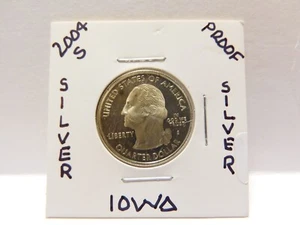 2004-S Iowa State Quarter Gem 90% Silver Proof - Picture 1 of 2