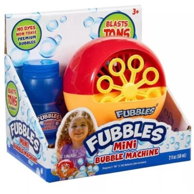 Fubbles Mini Bubble Machine Color May Vary 1 Piece - Image 1 of 4