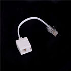 RJ11 6P4C Female To Ethernet RJ45 8P8C Male F/M Adapter Converter Cable Phon F5❤