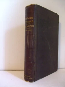 1891 Paulusbrief an die Galater. Kommentar von Bishop J.B. Lightfoot - Bild 1 von 9