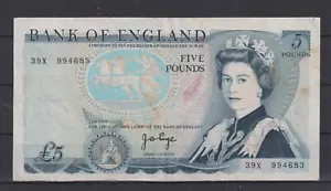 Great Britain 5 Pounds 1973 VF++& 387 - Picture 1 of 2