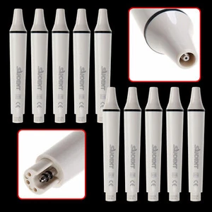 10 Pcs Dental Fit Woodpecker EMS Ultrasonic Scaler Piezo Handpiece Detachable - Picture 1 of 10