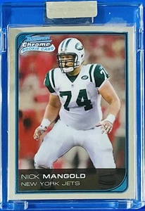 2006 Bowman Chrome, Nick Mangold Rookie RC #d /519, New York Jets, Sealed - Picture 1 of 3