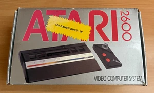 ATARI 2600 JUNIOR **BOXED** CONSOLE WITH 128 BUILT-IN GAMES (NUMBERS MATCHING) - Picture 1 of 13