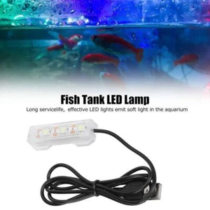 1x Aquarium Water Plant LED Lamp Light Desktop Fish Mini Decor* Tank Light LO09 - Picture 1 of 11