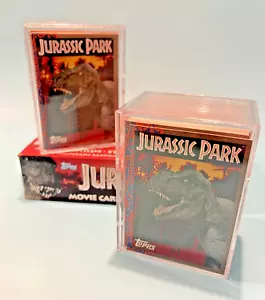 Jurassic Park Serie 1 Filmkarten 2 Full Sets 88 - Sticker & Hologramme Topps - Bild 1 von 14