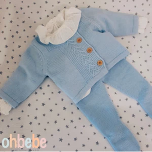 Infant Baby BOYS outfit Newborn Kids Cotton Set 4 pieces -NEW - Picture 1 of 5