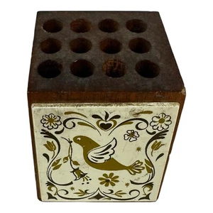 Vintage Pencil Holder / Sharpener Desktop Decor. Beautiful. - Picture 1 of 6