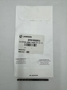 Lawson CryoBit DY81650864 1/8" Cryonitride Jobber Length Drill Bit 135o Split - Picture 1 of 6