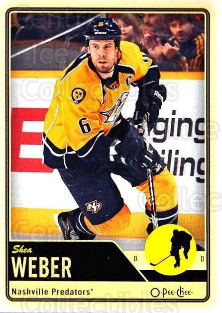 2012-13 O-pee-chee #115 Shea Weber - Image 1 of 1