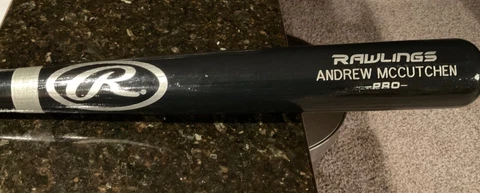 Andrew McCutchen Rawlings Black Pro Baseball Bat MLB Pittsburgh Pirates Cover