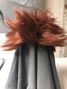 Red David Bowie Style Mullet Wig Costume Halloween Party New - Picture 1 of 2