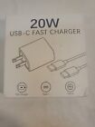iPad Fast Charger,iPad Pro Charger,iPad Charger Fast Charging USB C Charger Wall