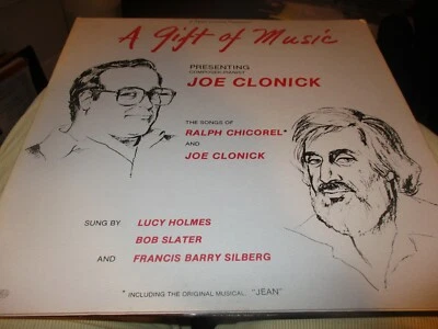 1978 RALPH CHICOREL & JOE CLONICK A Gift Of Music G/F LP Private VG/NM - Image 1 of 4