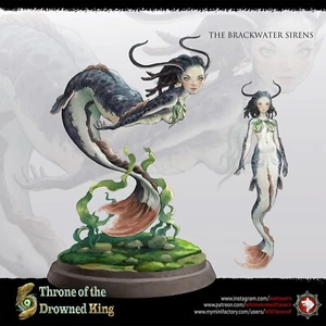 Blackwater Siren by White Werewolf Tavern | D&D | DnD | Print on Demand - Picture 1 of 2