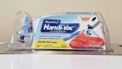 Reynolds Handi-Vac вакуумный герметик со стартовым комплектом и 6 дополнительных батарей в комплекте - Изображение 1 из 4