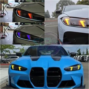 Placas LED DRL para BMW G82 G80 G22 G23 G26 LCI 430i 430iX M440i M440iX 2025+ - Imagen 1 de 11