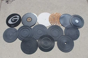 LOT of 14 Turntable Platter Mat Technics Kenwood Gemini E23644 D6 E22375-00 - Picture 1 of 11