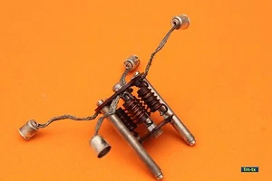 SUPRESSOR PARASITIC CHOKE and ANODE CAPS for 6146 QE05/40 - ASSEMBLY for 4 tubes - Photo 1/6
