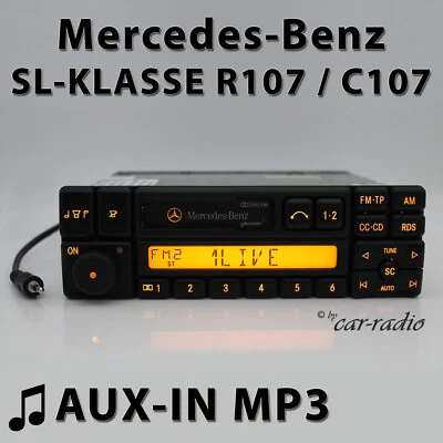 Mercedes R107 Radio Special BE1350 MP3 AUX Becker Kassettenradio SL-Klasse C107 - Bild 1 von 4