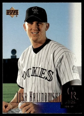 2001 Upper Deck Josh Kalinowski Colorado Rockies #12 - Image 1 of 2