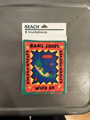 Invitaciones Hakuna Matata 1994 Rey León Años 90 De Colección Foto 1 de 4