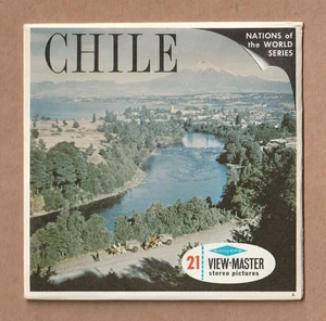 Complete Set of vintage View-Master reels Chile 1950s - Picture 1 of 2
