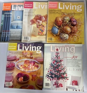 Martha Stewart Living Magazin 2004 5 Ausgaben u.a. begehrte Weihnachtsausgabe - Bild 1 von 1