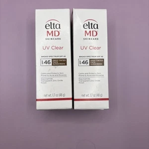 Elta Deep TINTED SPF 46 - 1.7 oz - EXP 04/2026 - New in Box - US SELLER 2 Pack - Picture 1 of 2
