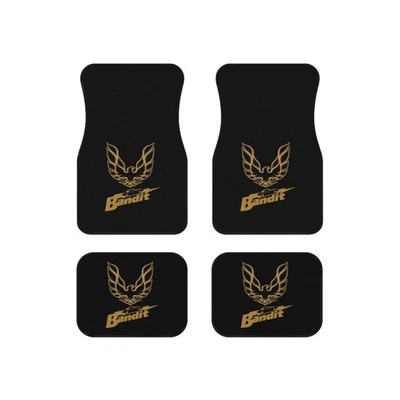 Комплект автомобильных ковриков, бандитская жар-птица черный универсальный напольный коврик автомобильный декор для Trans Am - Изображение 1 из 4