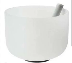 18 Heart Chakra F Crystal Singing Bowl Sound Healing - Picture 1 of 2