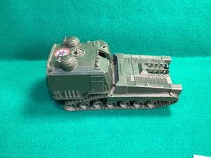 VINTAGE 1960'S IDEAL 155MM SELF PROPELLED HOWITZER TANK DARK GREEN - Picture 1 of 7
