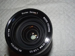 VIVITAR SERIES 1, 28-90MM F2.8-3.5 MACRO FOCUS ZOOM LENS FOR NIKON AI MOUNT - Bild 1 von 3
