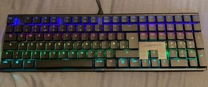 Cherry MX 10.0 Low Profile Linear MX Keys RGB Gaming Keyboard Backlit- Uk Layout - Picture 1 of 7