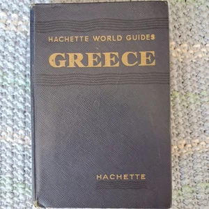 Hachette World Guides - GREECE 1955 Hachette, Paris with Map - Bild 1 von 10