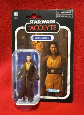 Colección Star Wars Vintage The Acolyte Jedi Master Sol VC329 Totalmente Nueva Foto 1 de 2
