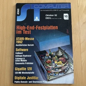 ATARI ST COMPUTER Fachzeitschrift - Afbeelding 1 van 2