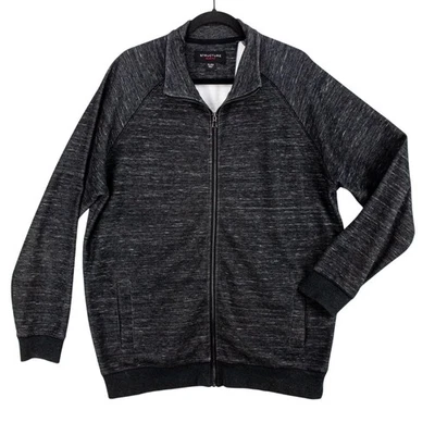 Men’s XL Bomber Jacket Lightweight Gray Heathered Casual Modern | Structure - Image 1 of 4