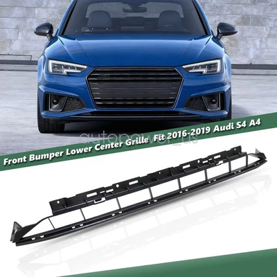 Parachoques delantero parrilla central inferior para Audi S4 A4/Quattro 2016-2019 8W0807683A Foto 1 de 4