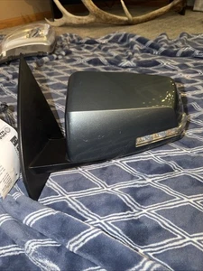 07-12 TRAVERSE ACADIA DRIVER LEFT SIDE MIRROR - OEM - CYBER GRAY  METALLIC - Picture 1 of 4