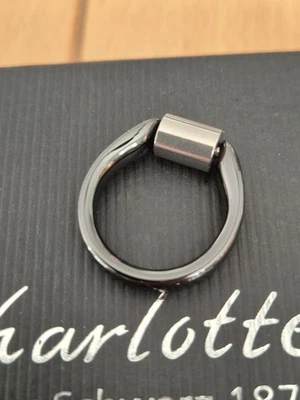 Ehinger Schwarz Tipit S Keramikring Schwarz Gr. 16 - Bild 1 von 3